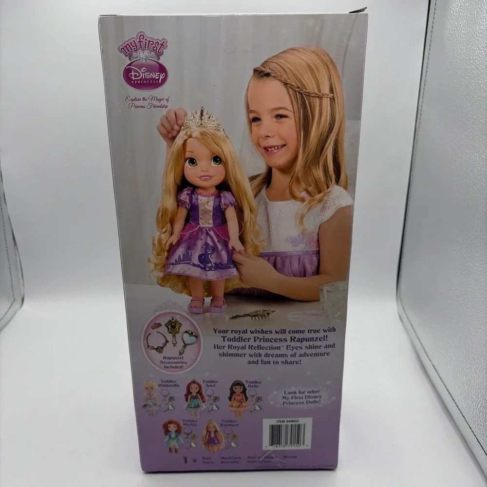 2014 My First Disney Princess Toddler Rapunzel Royal Reflection Eyes Doll New